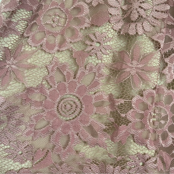 LuLaRoe | Lucy Skirt Dusty Pink Lace XS - Picture 4 of 4